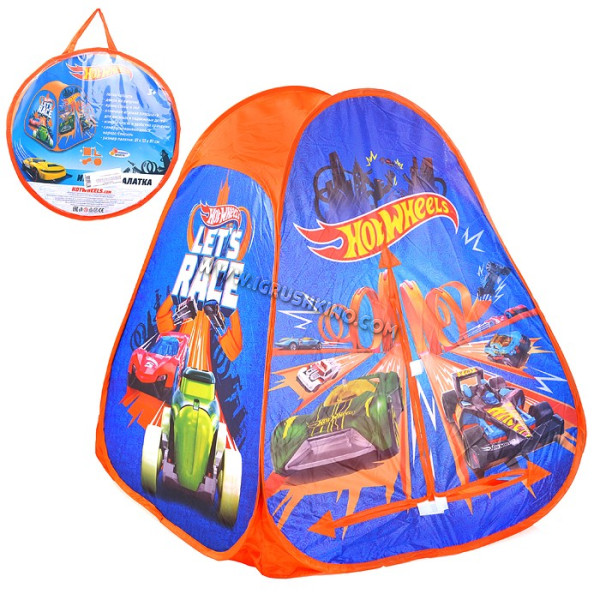 Палатка детская игровая HOT WHEELS 81х90х81см, в сумке